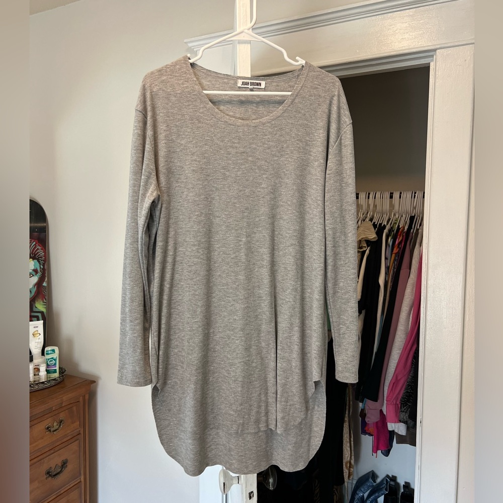 Joah brown t shirt dress